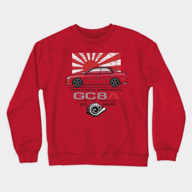 GC8A Multicolor Crewneck Sweatshirt by JRCustoms44